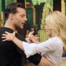 Photo Flash: EVITA's Ricky Martin Visits LIVE! WITH KELLY & MICHAEL