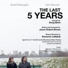 THE LAST FIVE YEARS Runs 4/10-19 at Winchester Street Theatre
