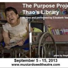 BWW Reviews: Mustard Seed Theatre's Wonderful Presentation of THE PURPOSE PROJECT: TH