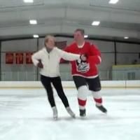 STAGE TUBE: Margarett Perry and Greg Hartz Skate for Kitchen Theatre's DANCE THE…