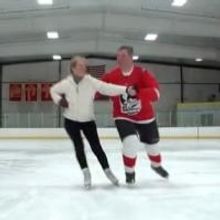 STAGE TUBE: Margarett Perry and Greg Hartz Skate for Kitchen Theatre's DANCE THE NIGH
