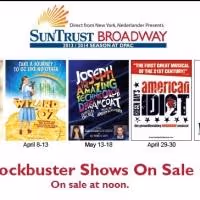Tickets for EVITA, WIZARD OF OZ, JOSEPH, AMERICAN IDIOT and MAMMA MIA! Go On Sale at…