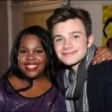 Photo Coverage: GLEE's Chris Colfer Visits Amber Riley Backstage at COTTON CLUB…