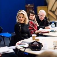 Photo Flash: In Rehearsal with Dianna Agron, Stephen Wright and More for MCQUEEN at…