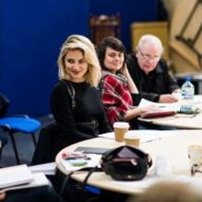 Photo Flash: In Rehearsal with Dianna Agron, Stephen Wright and More for MCQUEEN at St. James Theatre