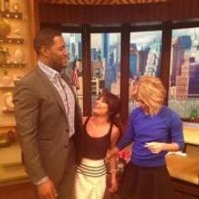 Lea Michele Appears On LIVE WITH KELLY & MICHAEL Today