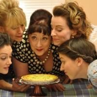 5 Lesbians Eating a Quiche Set for Trustus Side Door Theatre Opener
