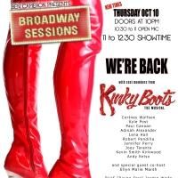 Cast of KINKY BOOTS Set for Tonight's Broadway Sessions