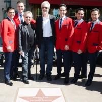 Photo Flash: JERSEY BOYS Las Vegas Honors Frankie Valli & the Four Seasons with Star…