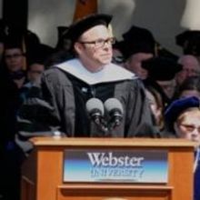 Photo Flash: Norbert Leo Butz Gives Webster University Commencement Speech at the Mun