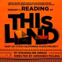 CTG to Present Special Event Reading of Evangeline Ordaz's THIS LAND, Today