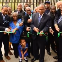 NYC Parks Cuts Ribbon On New Robert L. Clinkscales Playground & Community Garden