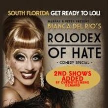 Bianca Del Rio's ROLODEX OF HATE Plays Performances in Florida This Weekend