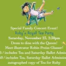 Metropolitan Ballet to Present TEA FOR RUBY, 11/23-24