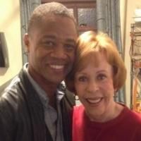 Photo Flash: Cuba Gooding, Jr. Visits Carol Burnett at Broadway's LOVE LETTERS