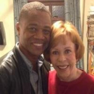 Photo Flash: Cuba Gooding, Jr. Visits Carol Burnett at Broadway's LOVE LETTERS