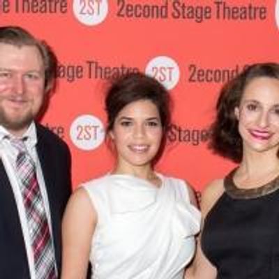 TV: Chatting with the Company of LIPS TOGETHER, TEETH APART on Opening Night!