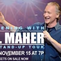 Bill Maher to Bring Live Stand-Up Tour to PPAC, 11/15