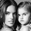 Alessandra Ambrosio Stars with Daughter in London Fog Ad