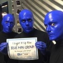 Blue Man Group Launches Partnership with Autism Speaks Today