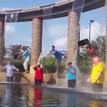 STAGE TUBE: Starlight Theatre Takes on ALS Ice Bucket Challenge