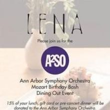 The Ann Arbor Symphony Orchestra Partners with Lena for an All-Day Fundraiser Today