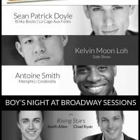 Sean Patrick Doyle, Antoine Smith and Kelvin Moon Loh Set for BROADWAY SESSIONS…