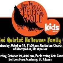 The Vermont Symphony Orchestra Presents Family Concerts in Four Locations, 10/19 - 10