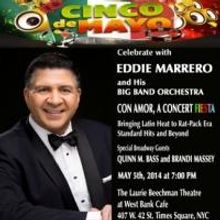 Eddie Marrero and His Big Band Orchestra Set for CON AMOR, A CONCERT FIESTA on Cinco…