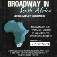 Broadway in South Africa Moves 5th Anniversary Celebration to Avenues, the World…