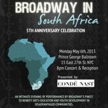 Broadway in South Africa Moves 5th Anniversary Celebration to Avenues, the World…