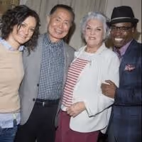Photo Flash: George Takei, Sara Gilbert, and Billy Porter Visit MOTHERS AND SONS