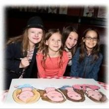 FREEZE FRAME: MATILDA's Leading Ladies Get Surprise Portrait at Sardi's
