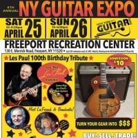 The NY Guitar Show & Expo to Tribute Les Paul's 100th Birthday, 4/25-26