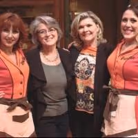 Photo Flash: Original Dinettes Cass Morgan and Debra Monk Visit Geva Theatre's PUMP…