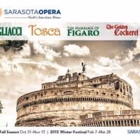 Single Tickets for Sarasota Opera's 2014-2015 Fall and Winter Season To Go On Sale…