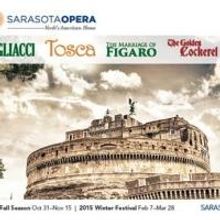Single Tickets for Sarasota Opera's 2014-2015 Fall and Winter Season To Go On Sale…