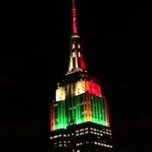 VIDEO: Empire State Building Kicks Off 2013 LED Christmas Light Shows