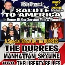 Mickey B Brings A SALUTE TO AMERICA to Patchogue Theatre Tonight