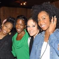 Exclusive Photo Coverage: In the Recording Studio with MOTOWN Cast for Carols for a…