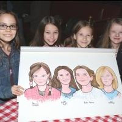 Photo Coverage: MATILDA's Leading Ladies Get Surprise Portrait at Sardi's