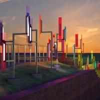 Ivan Toth Depeña Presents New Public Art Installation COLOR FIELD at at the Federal…