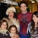 Photo Flash: Joan Collins Visits SPIDER-MAN!