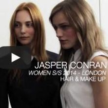 VIDEO: Jasper Conran Spring/Summer 2014 Hair & Makeup Trends | London Fashion Week