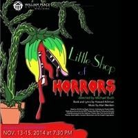 William Peace University Theatre Company to Present LITTLE SHOP OF HORRORS, 11/13-16