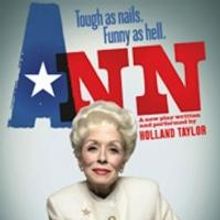 Holland Taylor & Gloria Steinem to Host Post-Show ANN Talk-Back, 6/25