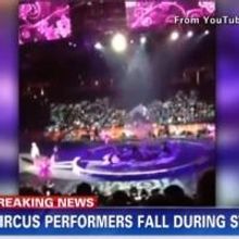 VIDEO: 9 Circus Acrobats Injured Due to Snapping Cable
