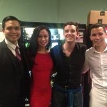 Photo Flash: Harvey Keitel and Michael Urie Visit HERE LIES LOVE