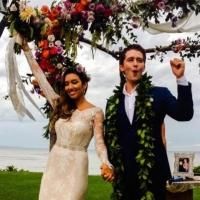 Photo Flash: Matthew Morrison & Renee Puente Marry in Maui!