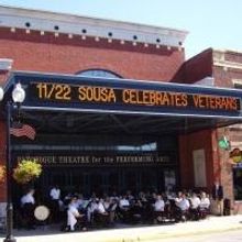 Free Concert Under the Marquee During 4th of July Parade